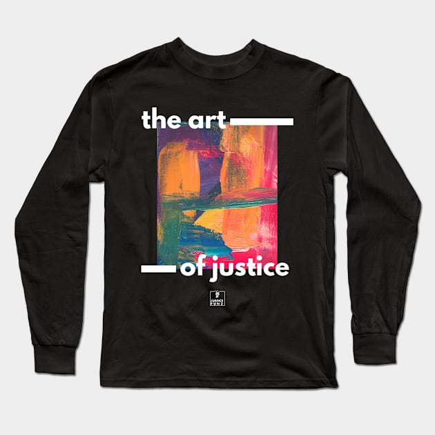 Art of Justice Canvas Long Sleeve T-Shirt by OCJF